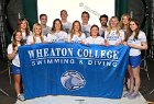 Media Day  Wheaton College Women's Swimming & Diving Media Day 2023-24 . - Photo By: KEITH NORDSTROM : Wheaton, Swimming, Media Day